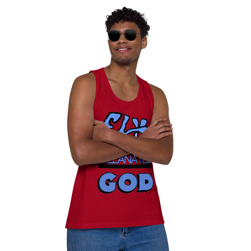 Fly Melanated God Men’s premium tank top
