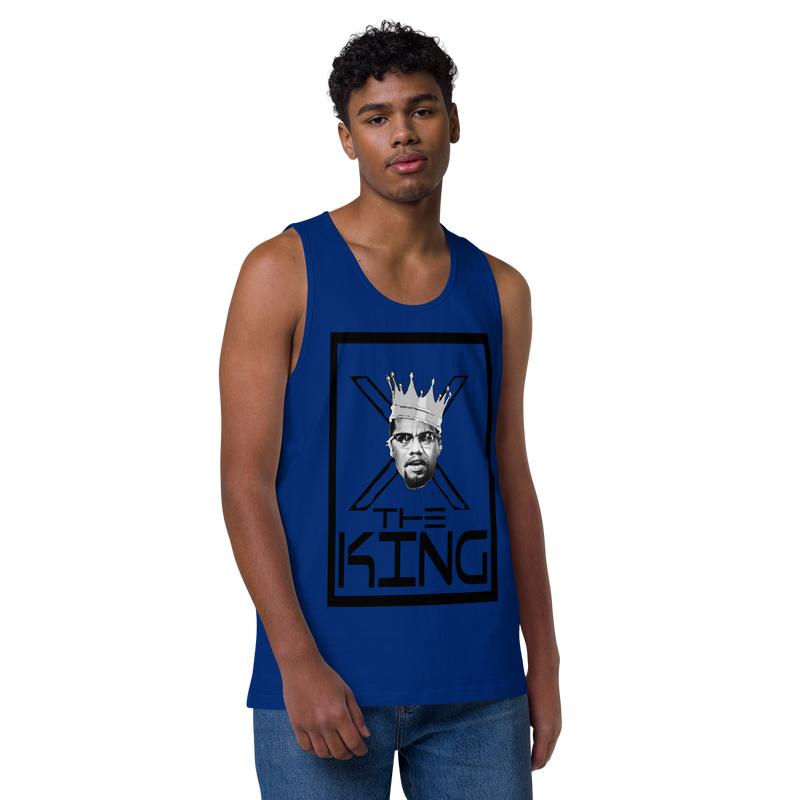 X The King Men’s premium tank top