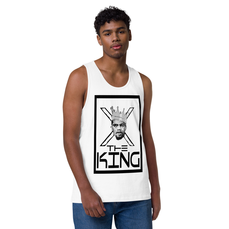 X The King Men’s premium tank top