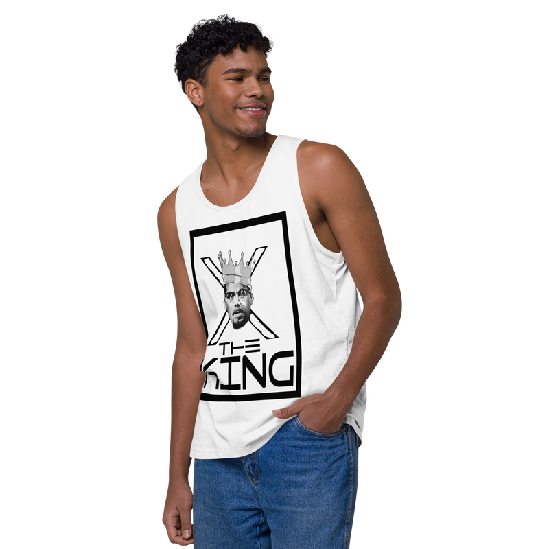 X The King Men’s premium tank top