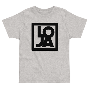 Loja Black logo Toddler jersey t-shirt