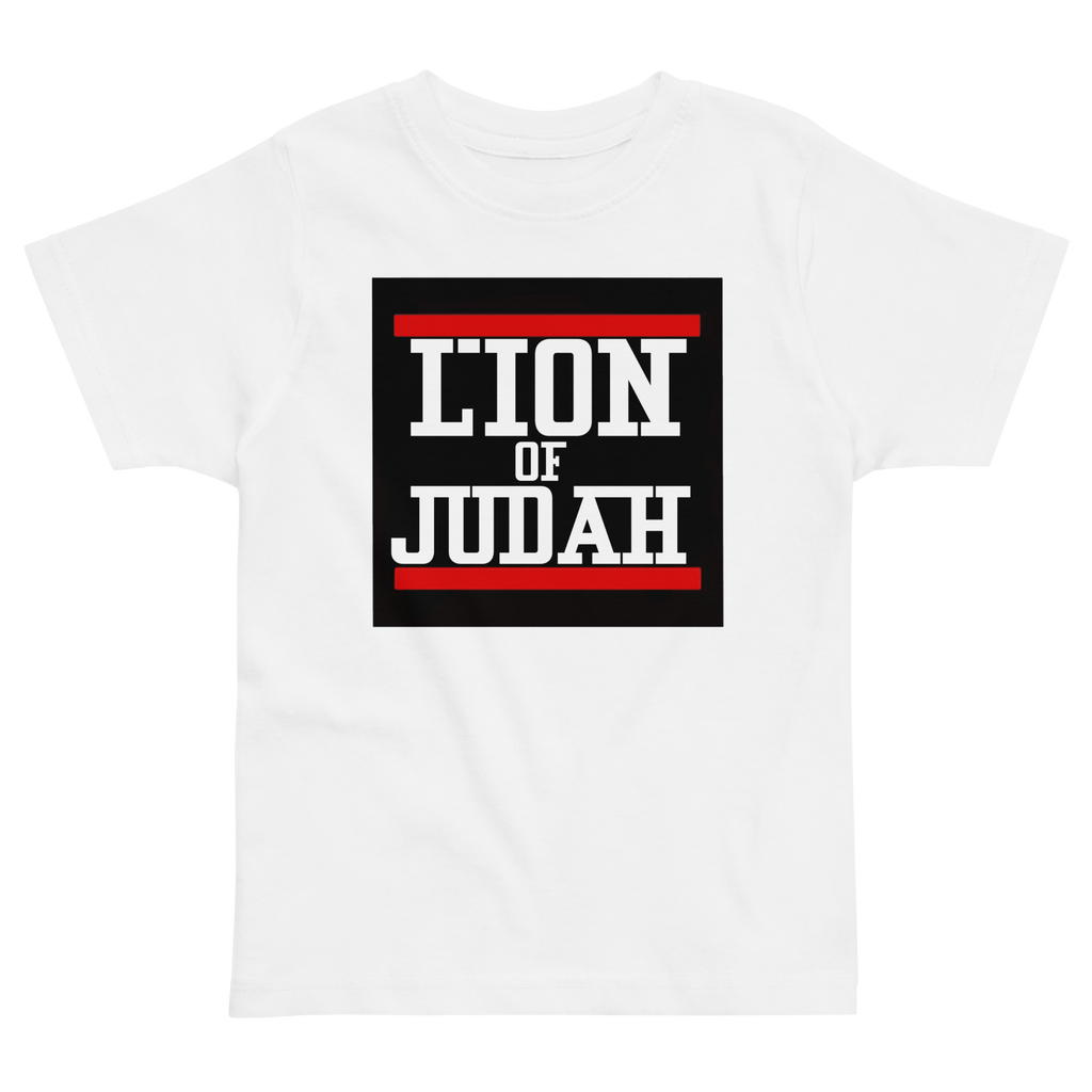 Lion Of Judah Design 2 Toddler jersey t-shirt
