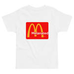 McDonalds Melanated logo Toddler jersey t-shirt