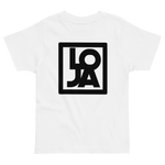 Loja Black logo Toddler jersey t-shirt