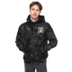 Lion Of Judah Apparel White Logo Unisex Champion tie-dye hoodie