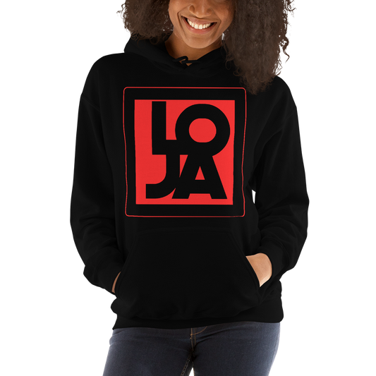 Lion Of Judah Apparel Logo Fire Engine Red Unisex Hoodie