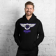 Lion Of Judah Wingz Blue logo Unisex Hoodie