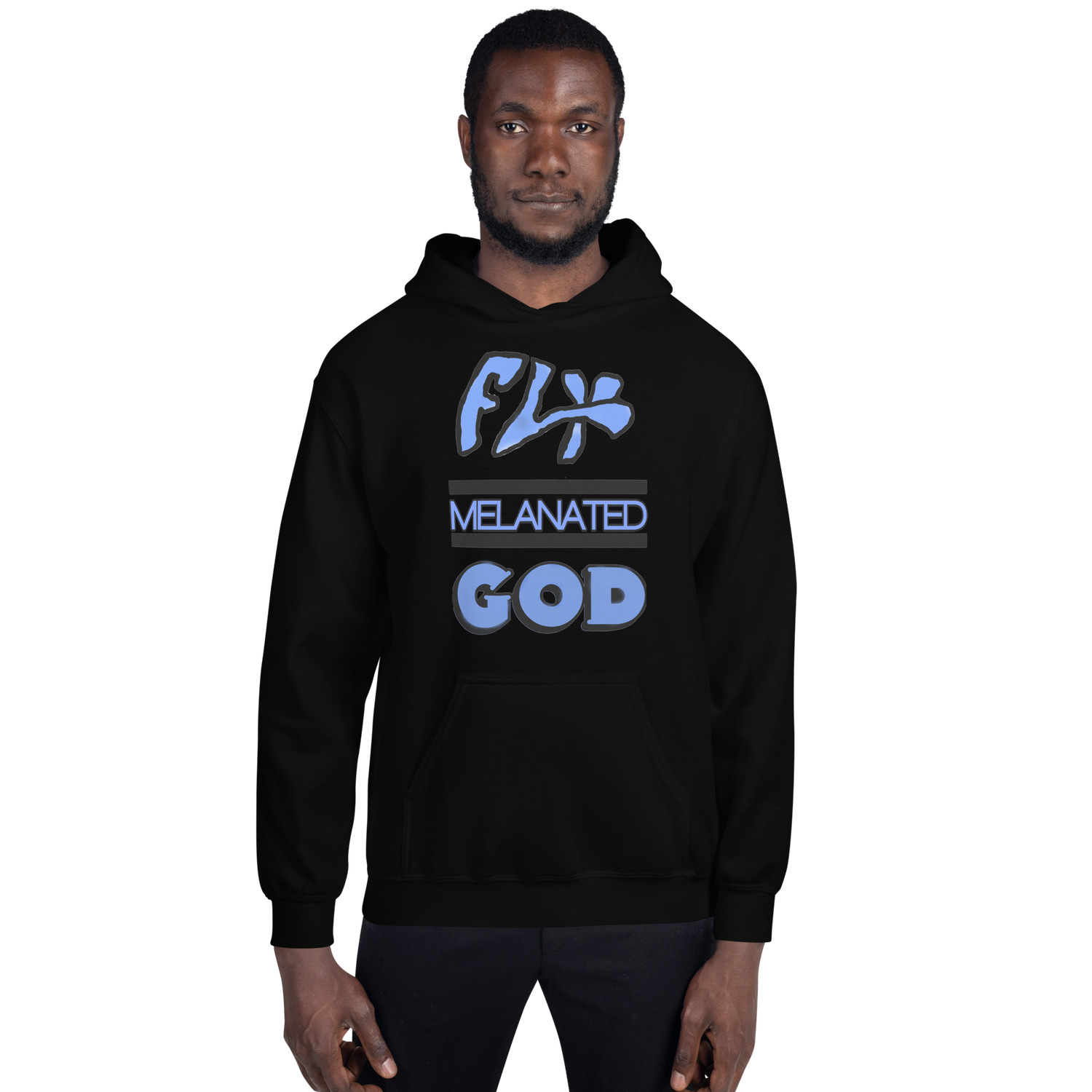 Fly Melanated God Unisex Hoodie