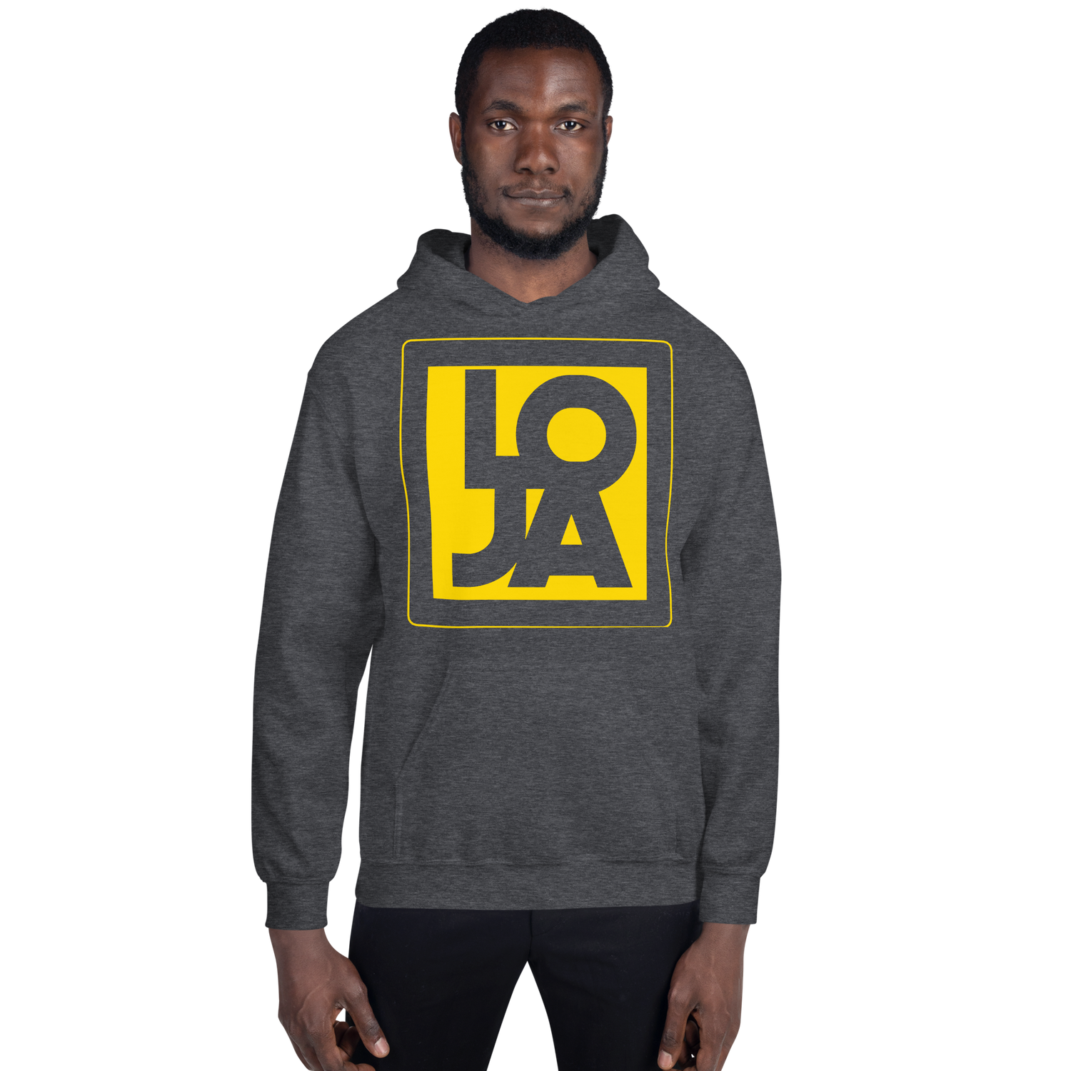 Lion Of Judah Apparel Logo High Energy bright Sun Star Yellow Unisex Hoodie