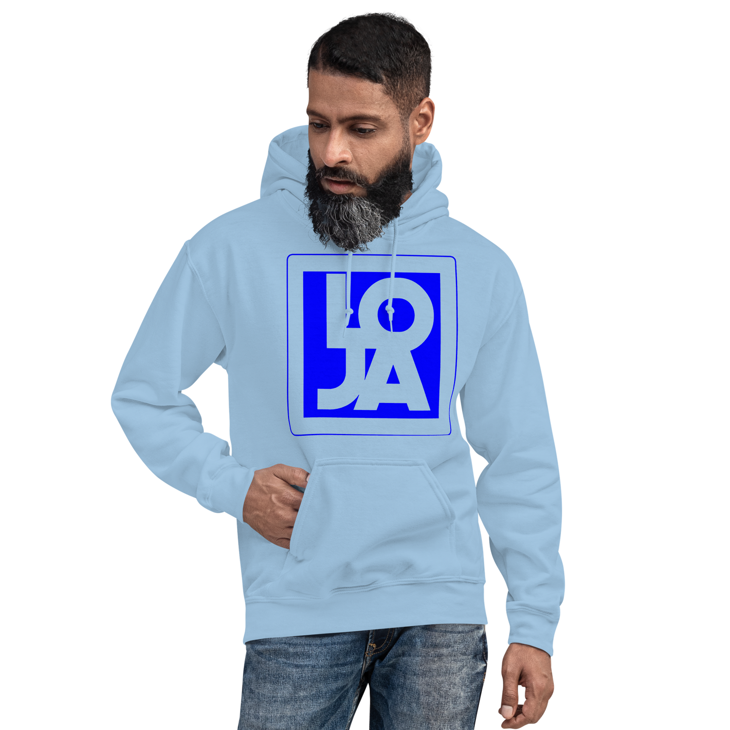 Planet Earth Blue Lion Of Judah Apparel Logo Unisex Hoodie