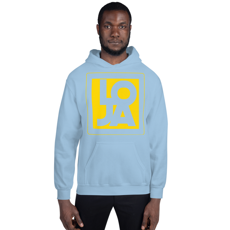 Lion Of Judah Apparel Logo High Energy bright Sun Star Yellow Unisex Hoodie