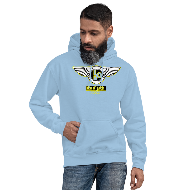 Lion Of Judah Wingz Yellow logo Unisex Hoodie