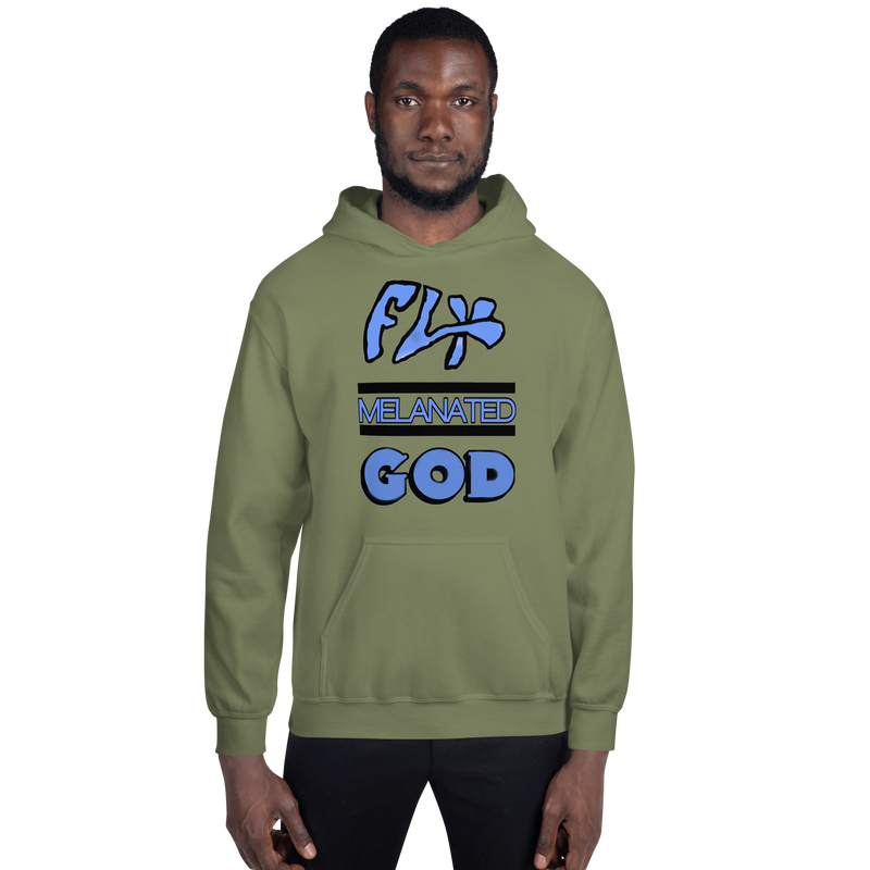 Fly Melanated God Unisex Hoodie