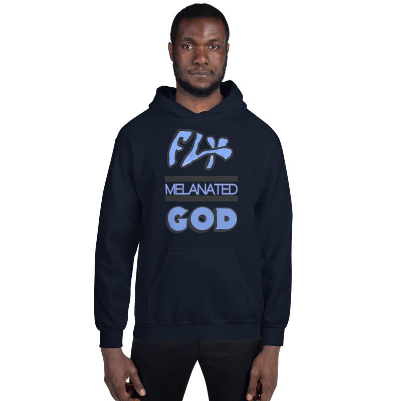 Fly Melanated God Unisex Hoodie