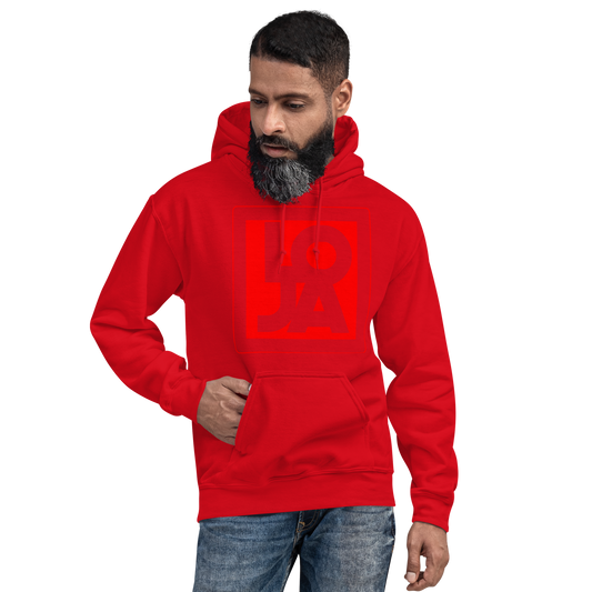 Lion Of Judah Apparel Logo Fire Engine Red Unisex Hoodie
