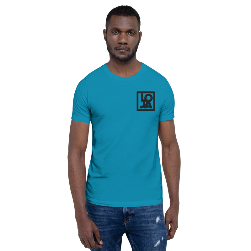 Lion Of Judah Apparel Black logo Unisex t-shirt