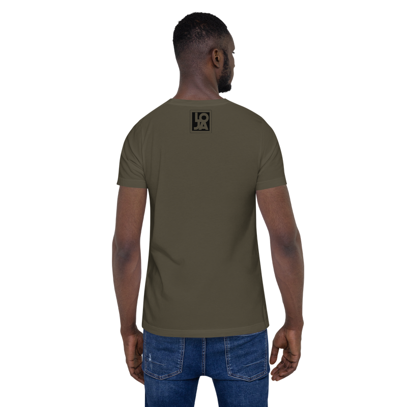 Lion Of Judah Apparel black new logo Unisex t-shirt