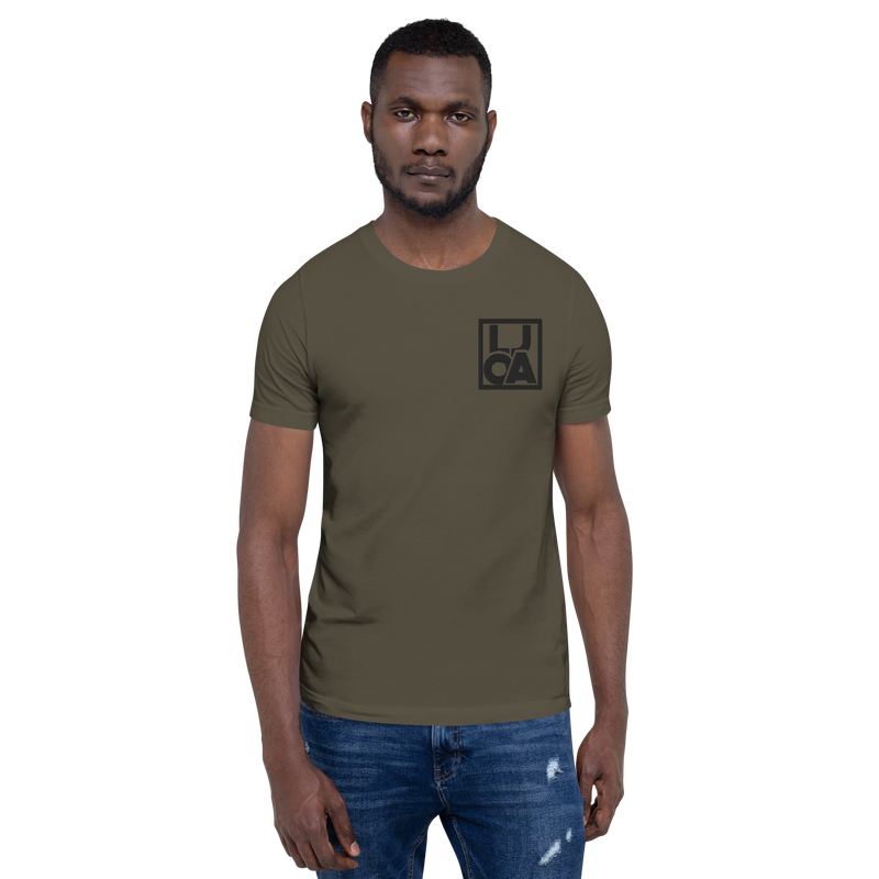 Lion Of Judah Apparel black new logo Unisex t-shirt