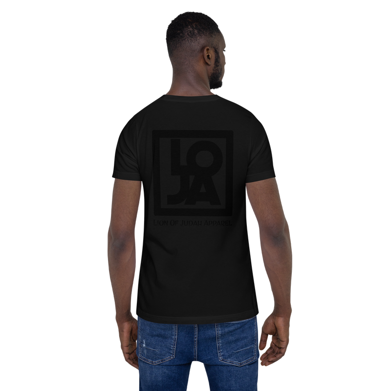 Lion Of Judah Apparel Black logo Unisex t-shirt
