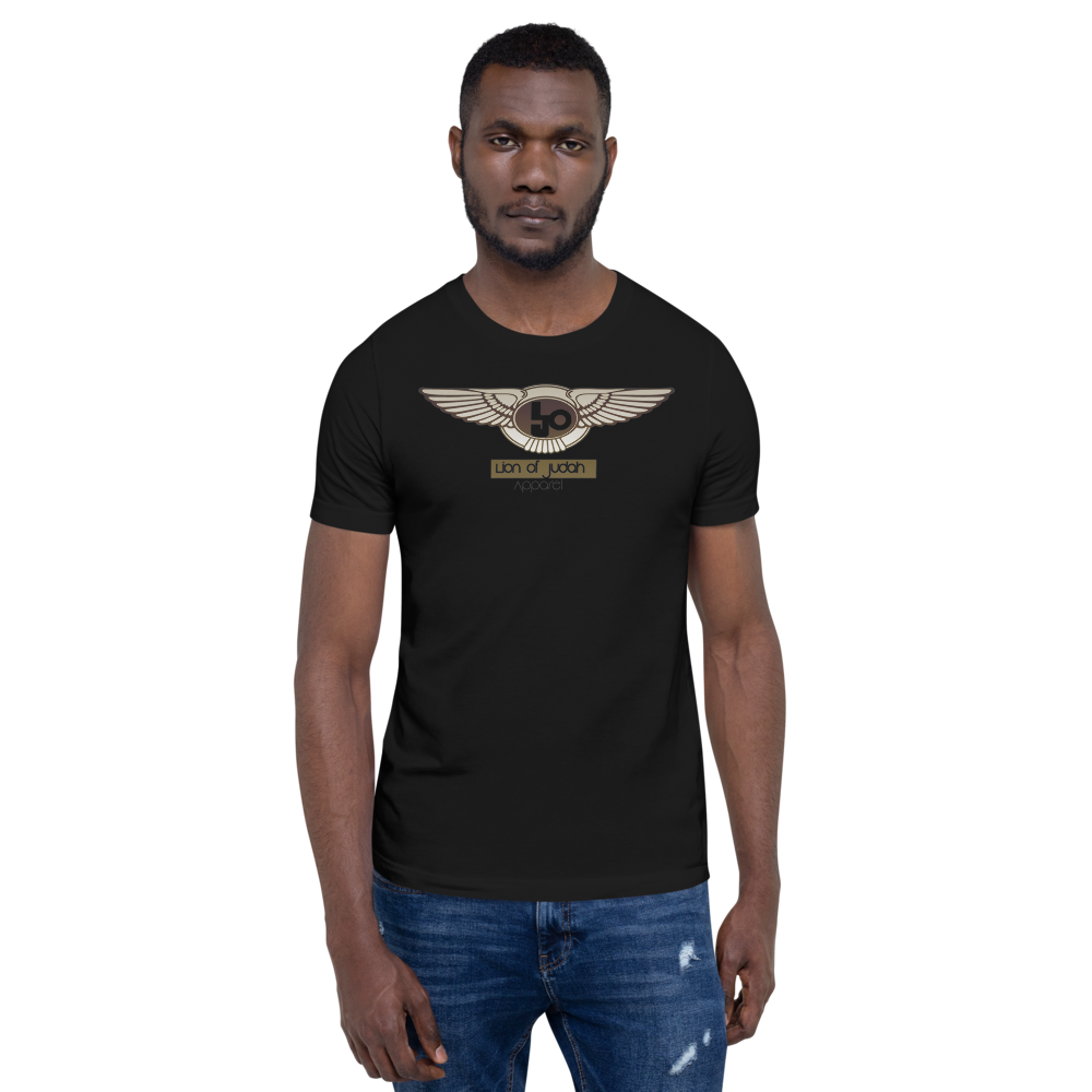 Lion Of Judah Wingz Bronze Logo Short-sleeve unisex t-shirt