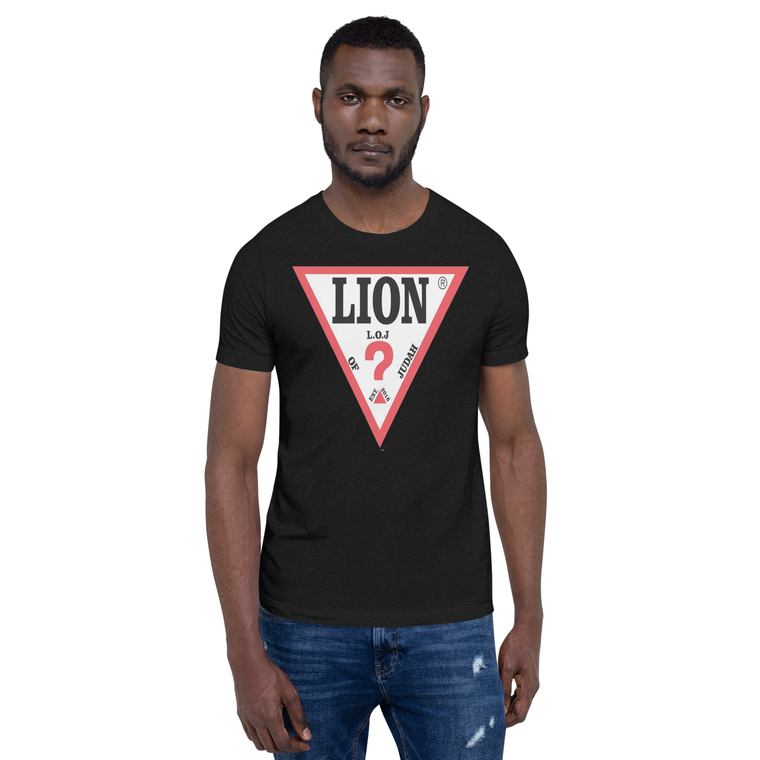 Lion Of Judah Guess Word Play Spinoff Design Unisex t-shirt