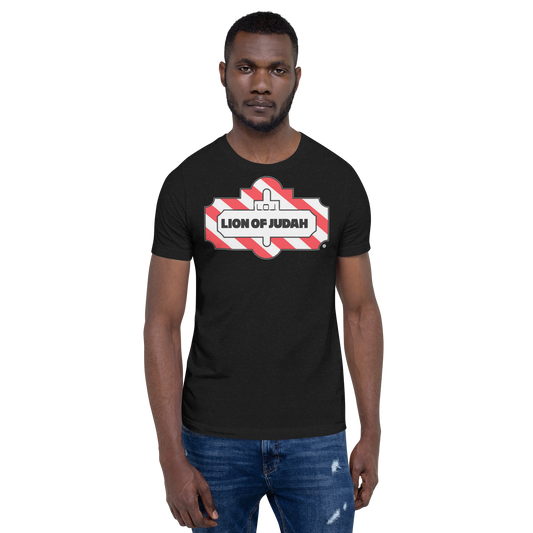 Lion Of Judah TGIF Fridays Wordplay Spinoff Design Unisex t-shirt