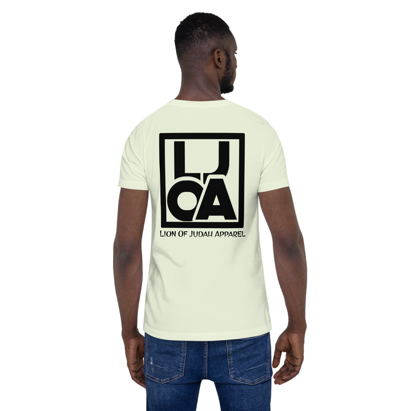 Lion Of Judah Apparel black new logo Unisex t-shirt
