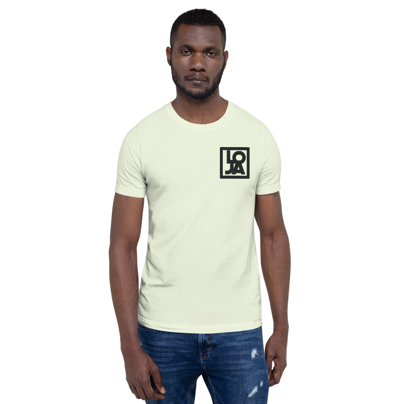 Lion Of Judah Apparel Black logo Unisex t-shirt