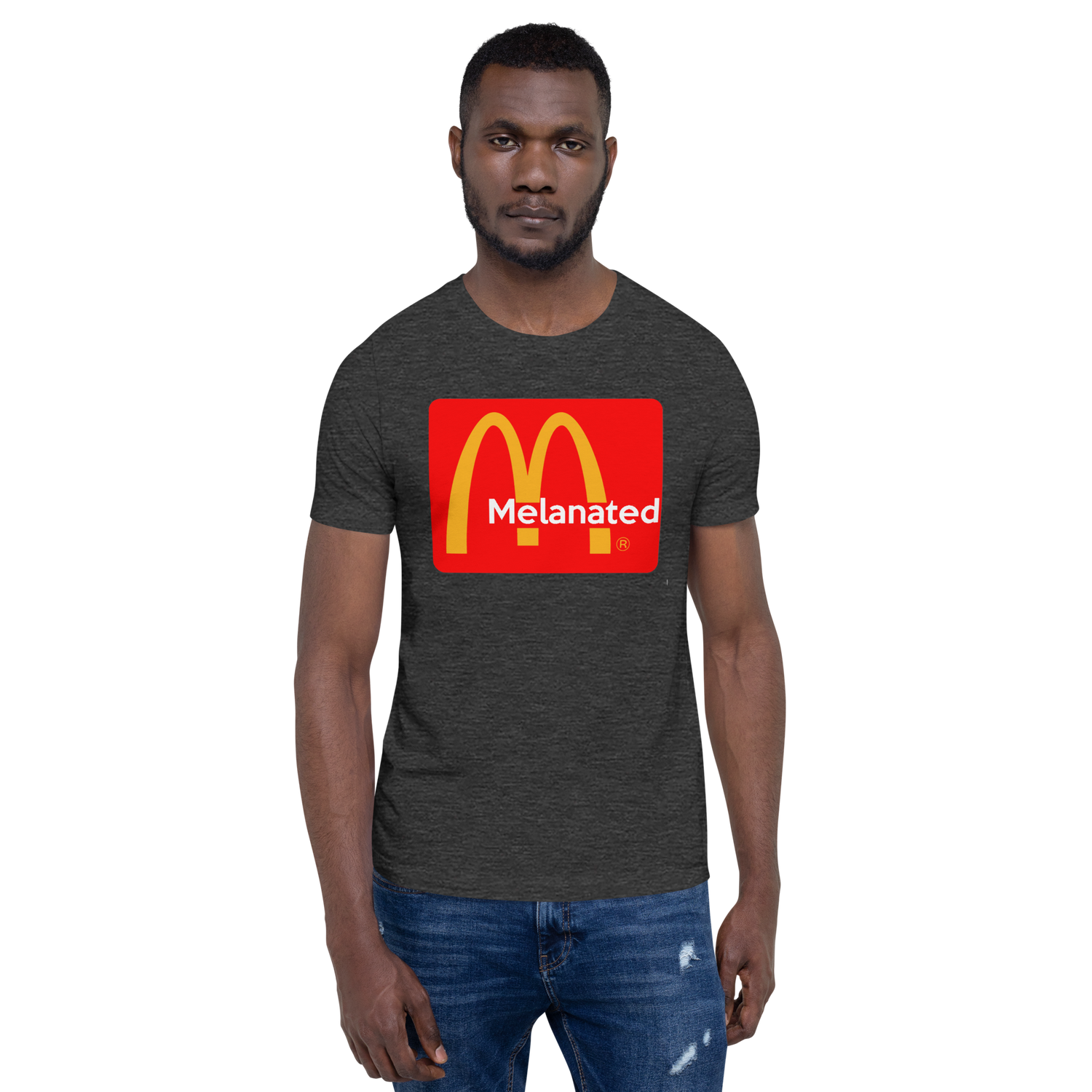 McDonalds Melanated Logo Unisex t-shirt