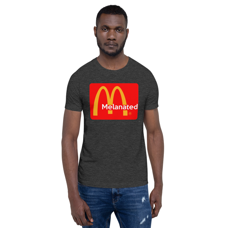 McDonalds Melanated Logo Unisex t-shirt