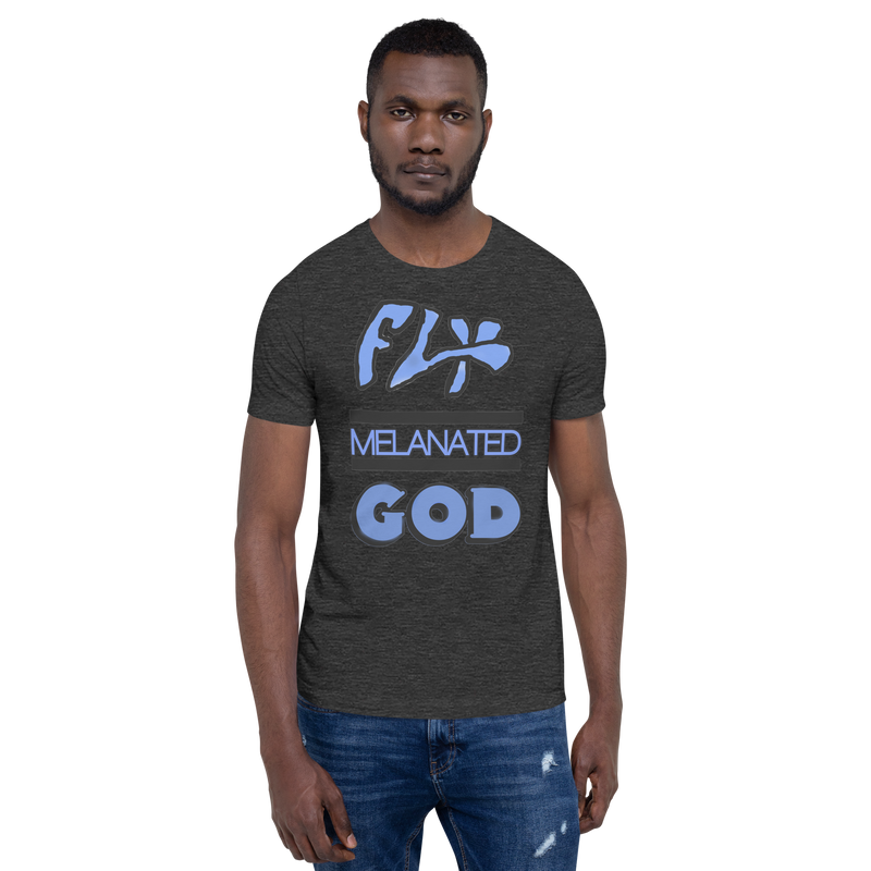 Fly Melanated God Unisex t-shirt