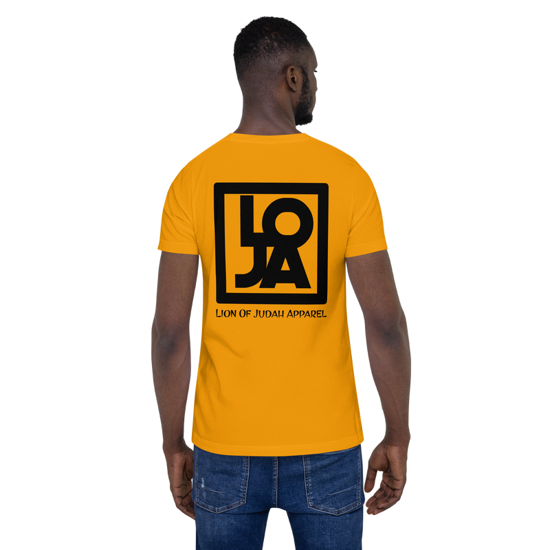 Lion Of Judah Apparel Black logo Unisex t-shirt