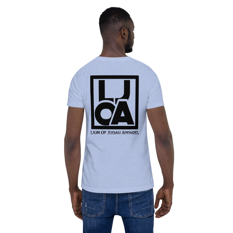 Lion Of Judah Apparel black new logo Unisex t-shirt