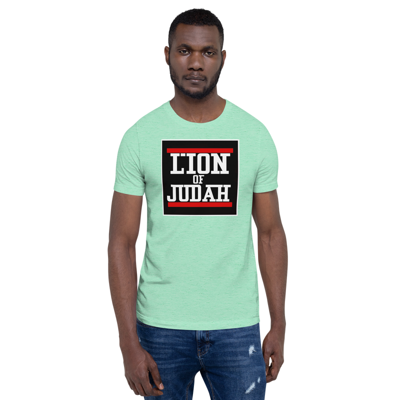 Lion Of Judah Design Unisex t-shirt