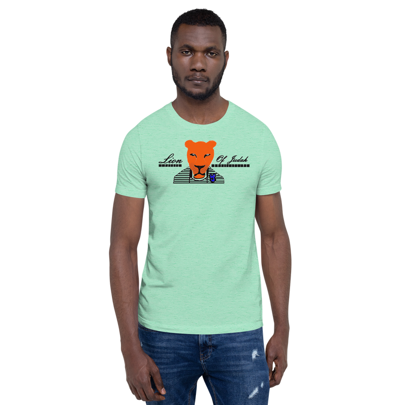 Lion Of Judah Design Unisex t-shirt