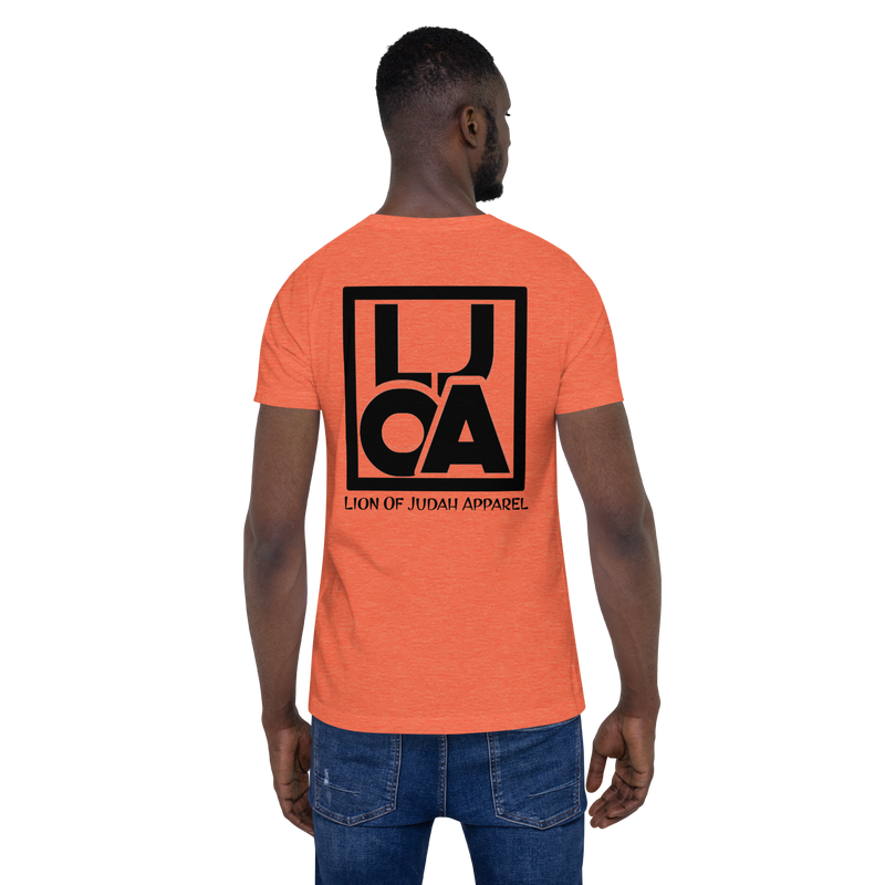 Lion Of Judah Apparel black new logo Unisex t-shirt