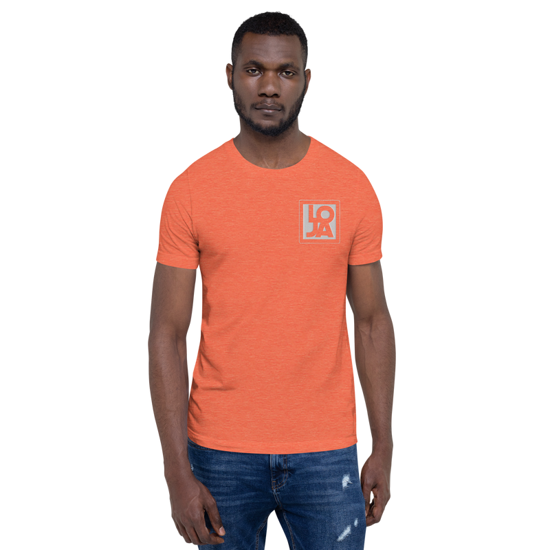 Lion Of Judah Apparel White logo Unisex t-shirt