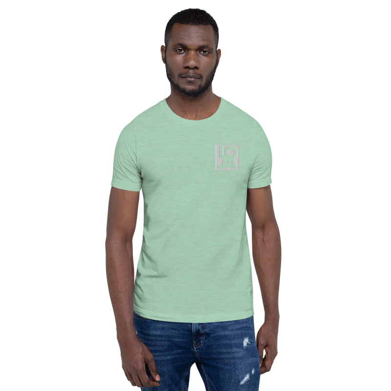 Lion Of Judah Apparel White logo Unisex t-shirt
