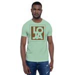 Chocolate Brown Mocha Lion Of Judah Apparel Logo Unisex t-shirt