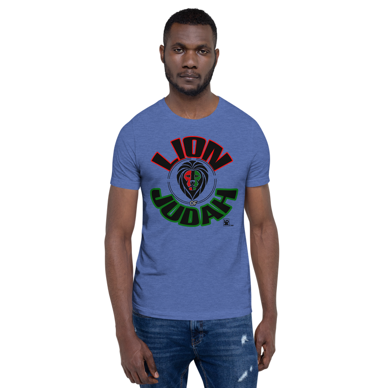 Lion Of Judah Design Unisex t-shirt