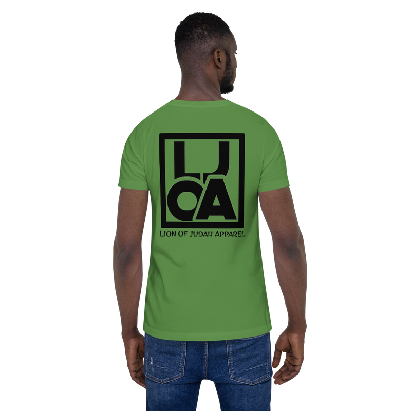Lion Of Judah Apparel black new logo Unisex t-shirt