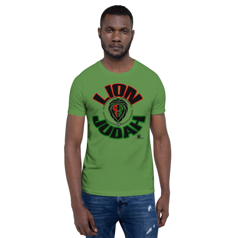Lion Of Judah Design Unisex t-shirt