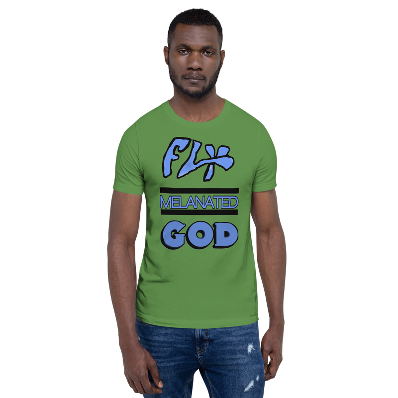 Fly Melanated God Unisex t-shirt