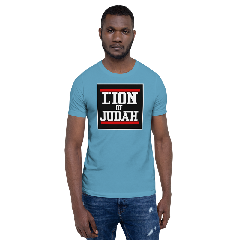 Lion Of Judah Design Unisex t-shirt