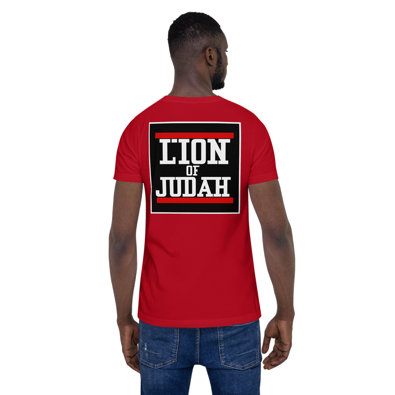 Lion Of Judah Design Unisex t-shirt