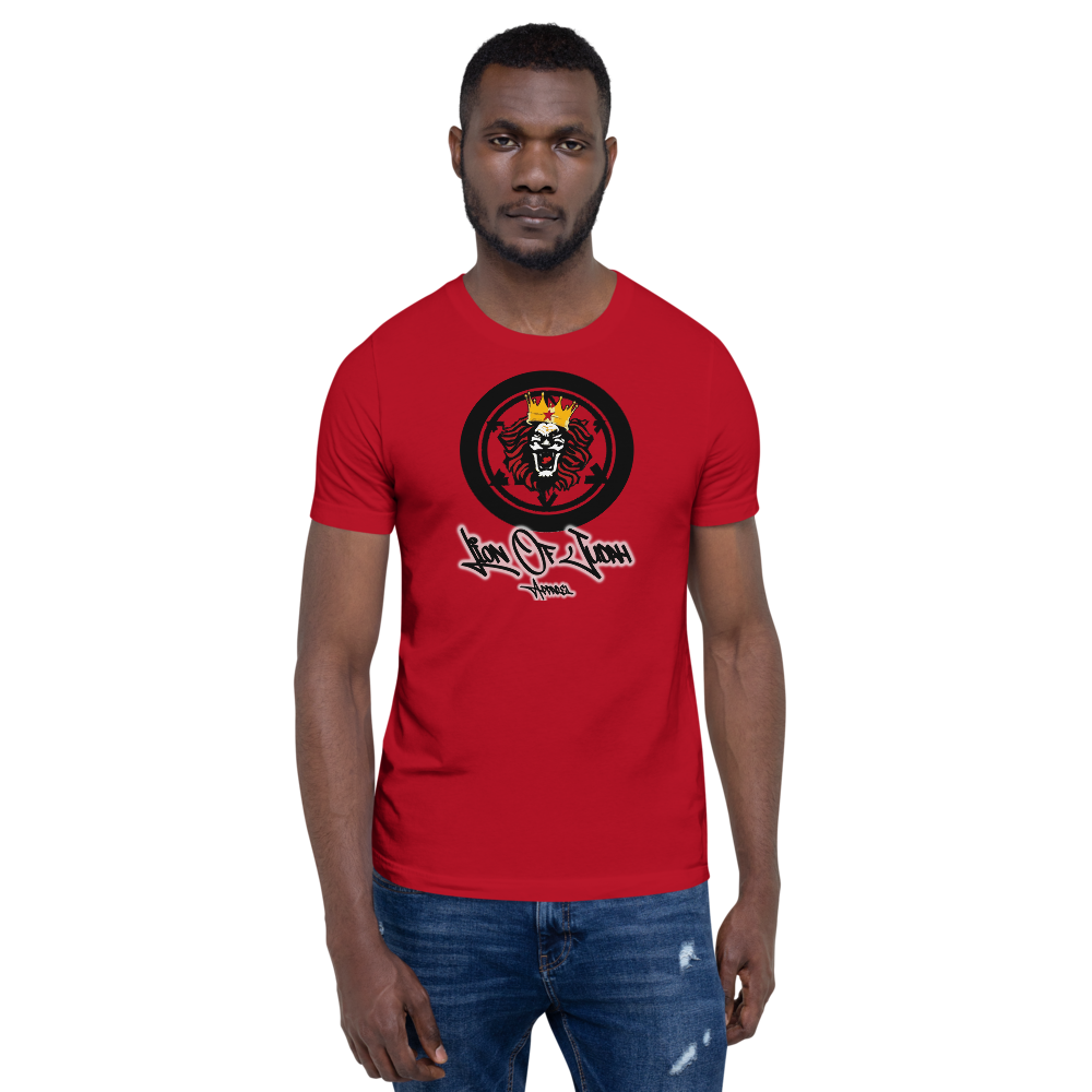 Lion Of Judah Design Unisex t-shirt