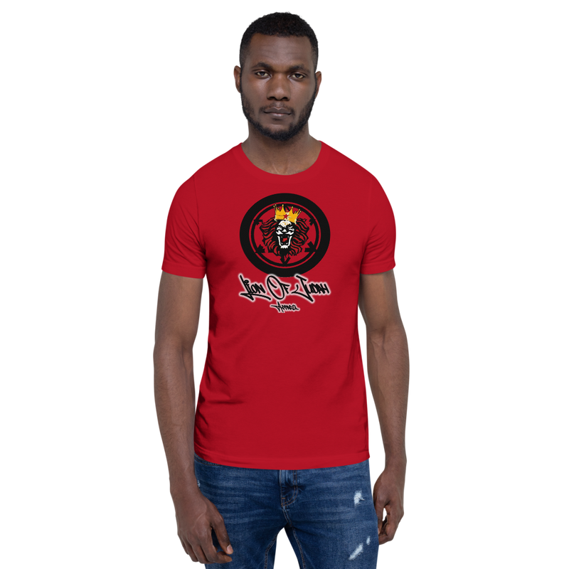 Lion Of Judah Design Unisex t-shirt