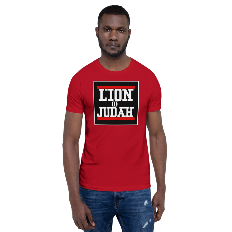 Lion Of Judah Design Unisex t-shirt