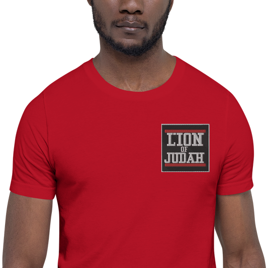 Lion Of Judah Design Unisex t-shirt