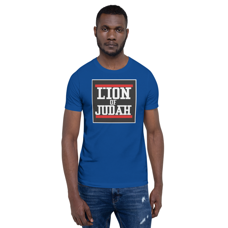 Lion Of Judah Design Unisex t-shirt